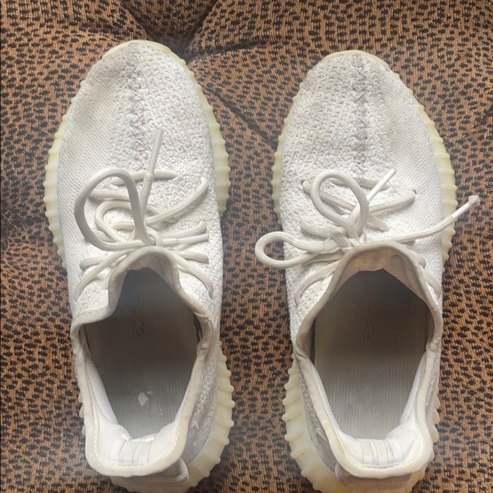 White yeezys